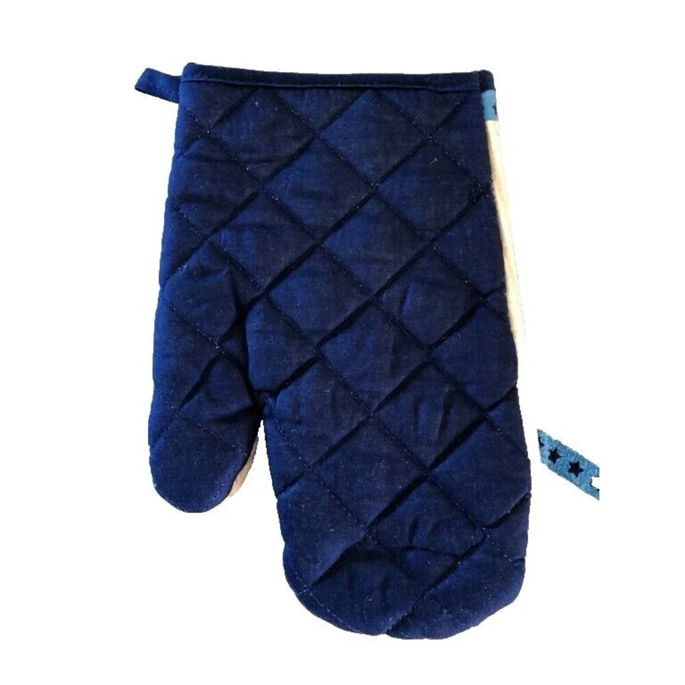 Anchor Dish Towels Oven Mitt Potholder Set of 4 Welcome on Board Beach Boat